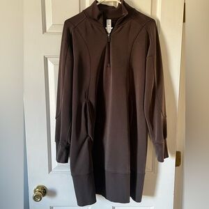 NWT LuLuLemon Softstreme half zip dress